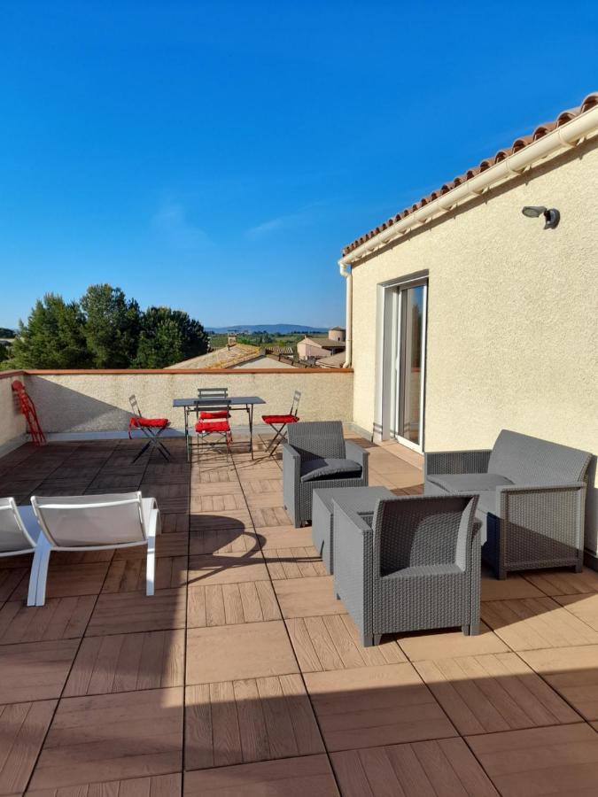 Apartamento Chez Carole Et Michel En Minervois Rieux-Minervois Exterior foto
